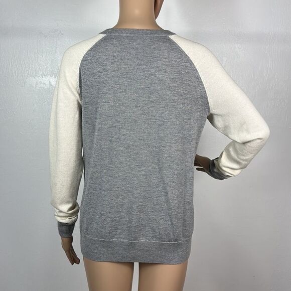 Vineyard Vines Wool Blend Colorblock Crew Neck Pullover Sweater Size XS - Picture 4 of 9